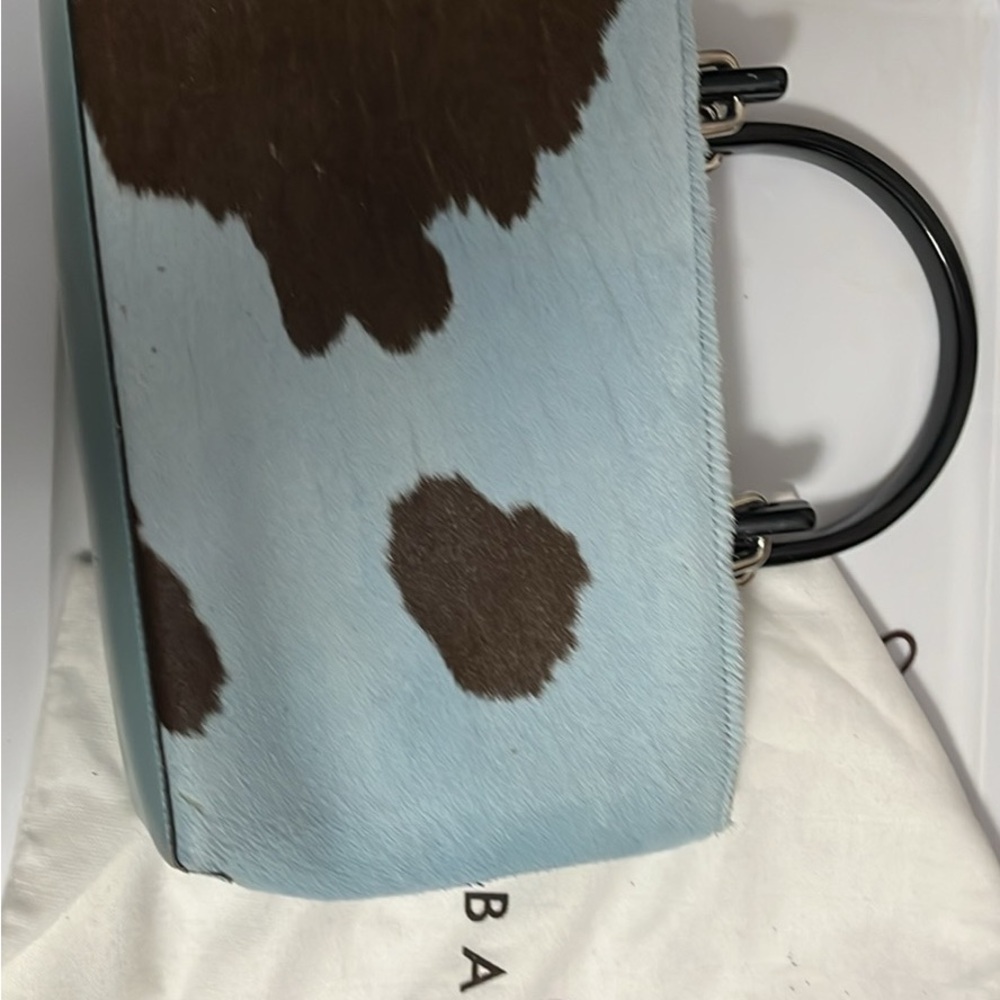 Elegant Cowhide Pattern Tote Bag
